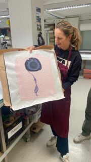 Making of Digital Fresco! Artist: @isabellarichter.art Introduced by @alessandro.c.p @officina_fotografica